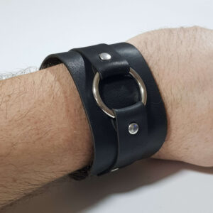 MAD leather bracelet