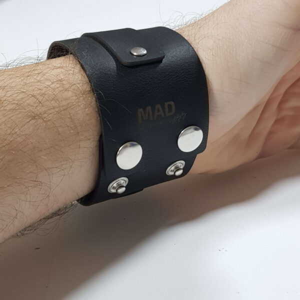 MAD leather bracelet - Image 2